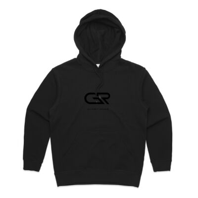 Womens Premium Hood Black Logo Thumbnail